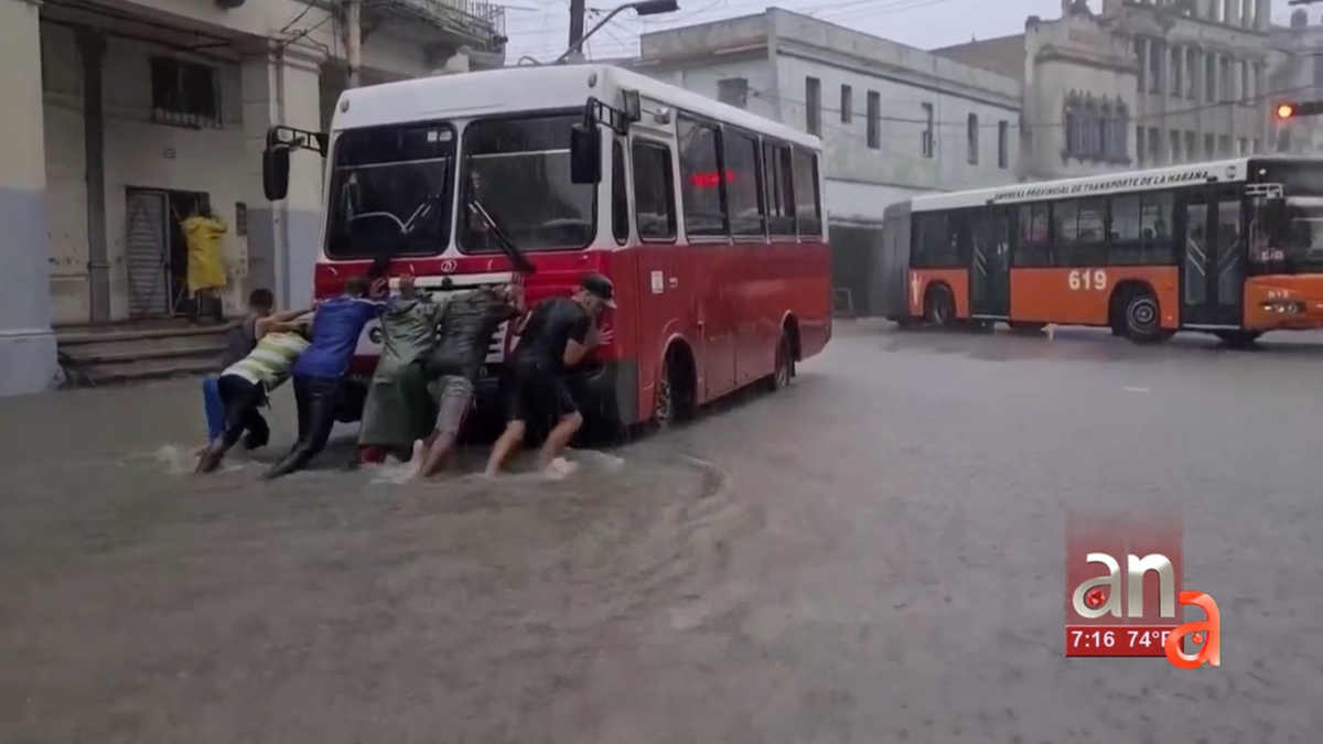 Imágenes impactantes de las severas inundaciones en La Habana y otras