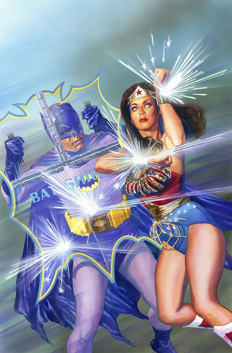 Harán comic de versión de TV de Batman y la Mujer Maravilla