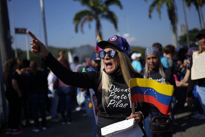 AMS-GEN VENEZUELA-MAESTROS PROTESTA