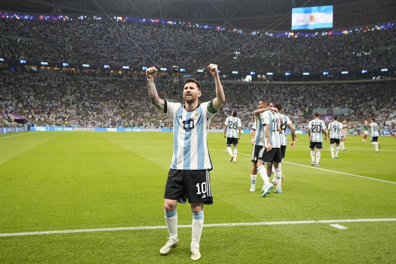 DEP-FUT MUNDIAL ARGENTINA-MÉXICO ASISTENCIA